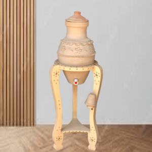 طقم زير المدينة منقوش بيج 18 لتر